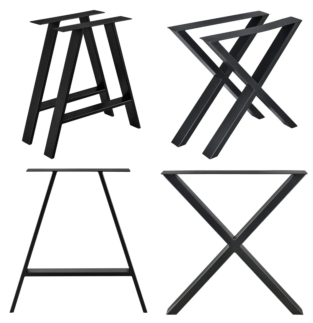 Furniture Office Restaurant Dining Desk Feet Steel Cast Dining Metal Table Legs