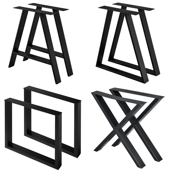 Furniture Office Restaurant Dining Desk Feet Steel Cast Dining Metal Table Legs