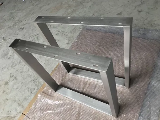 Simple Design Square Stainless Steel Table Leg