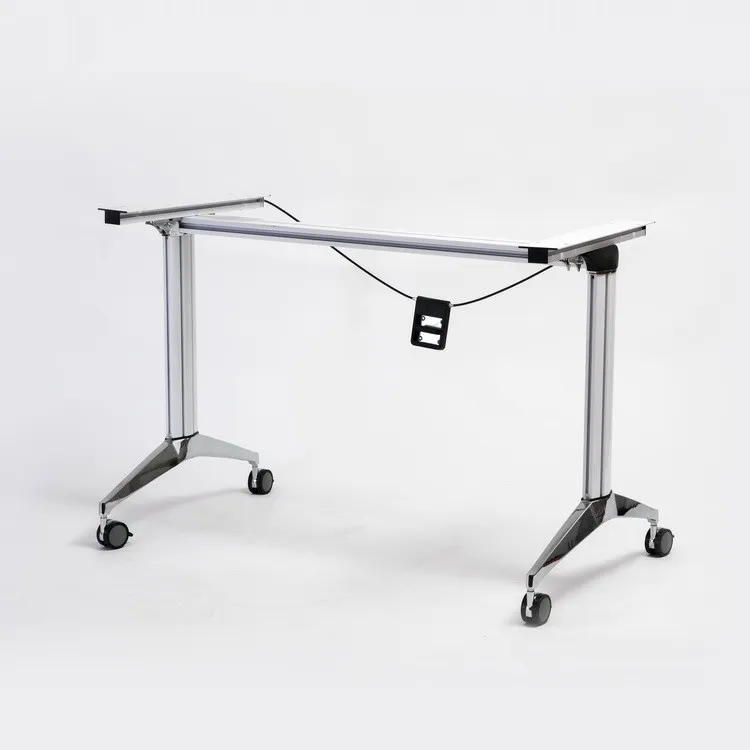 Reasonable Price Premium Quality Training Folding Table Frame with Wheel