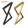 Metal Desk Legs Z Shape Dining Table Legs
