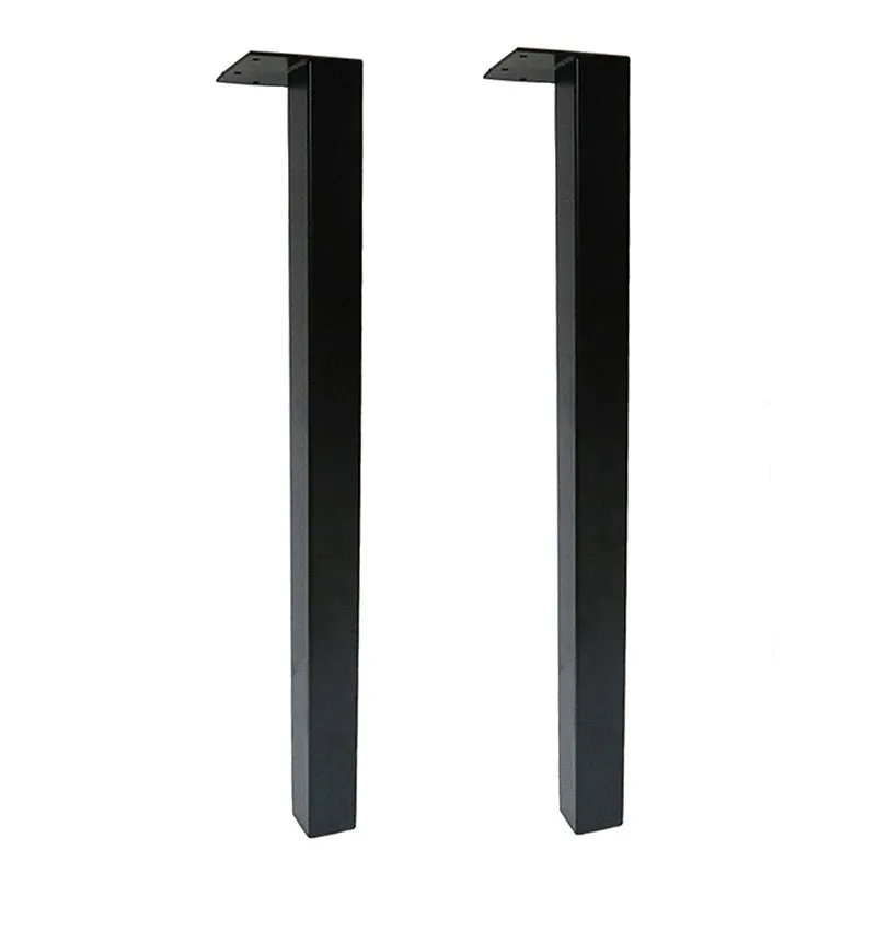 28 Inch Tall Height Adjustable Metal Table Legs