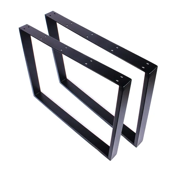 Wholesale Sale Custom Industrial Modern Furniture Trapezoid Square Desk Table Legs