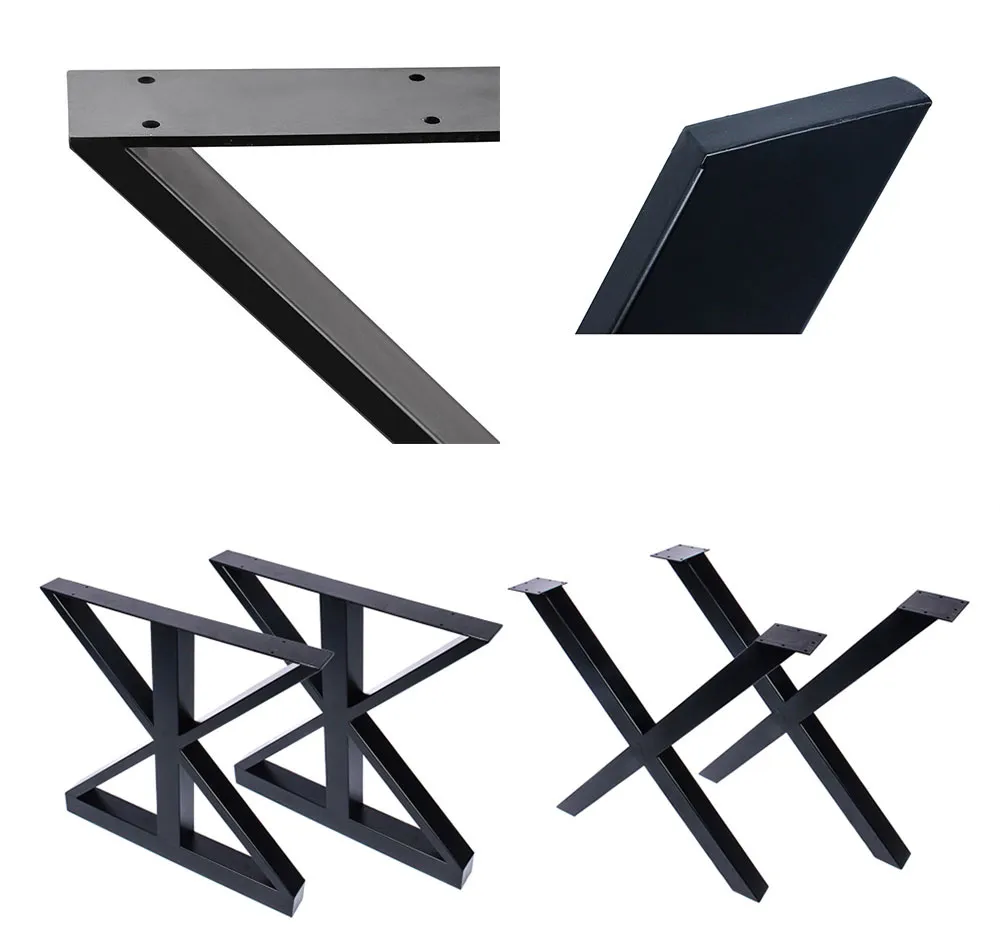 Iron Steel Wholesale Industrial Furniture Metal Dining Table Legs