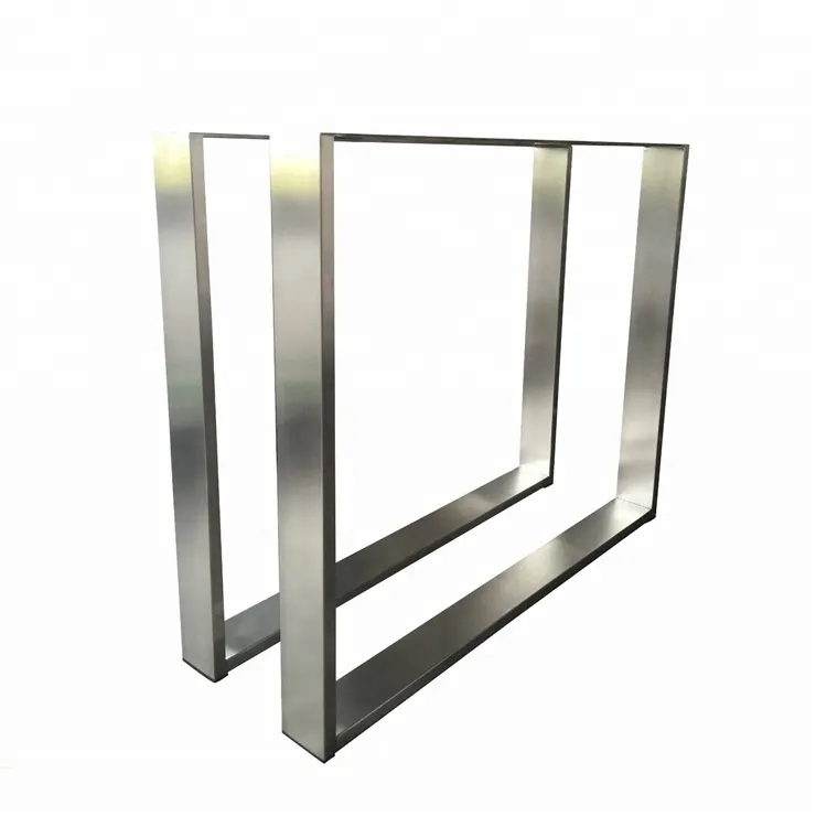 Simple Design Square Stainless Steel Table Leg