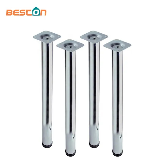 Furniture Counter Metal Cast Iron Round Tube Table Legs