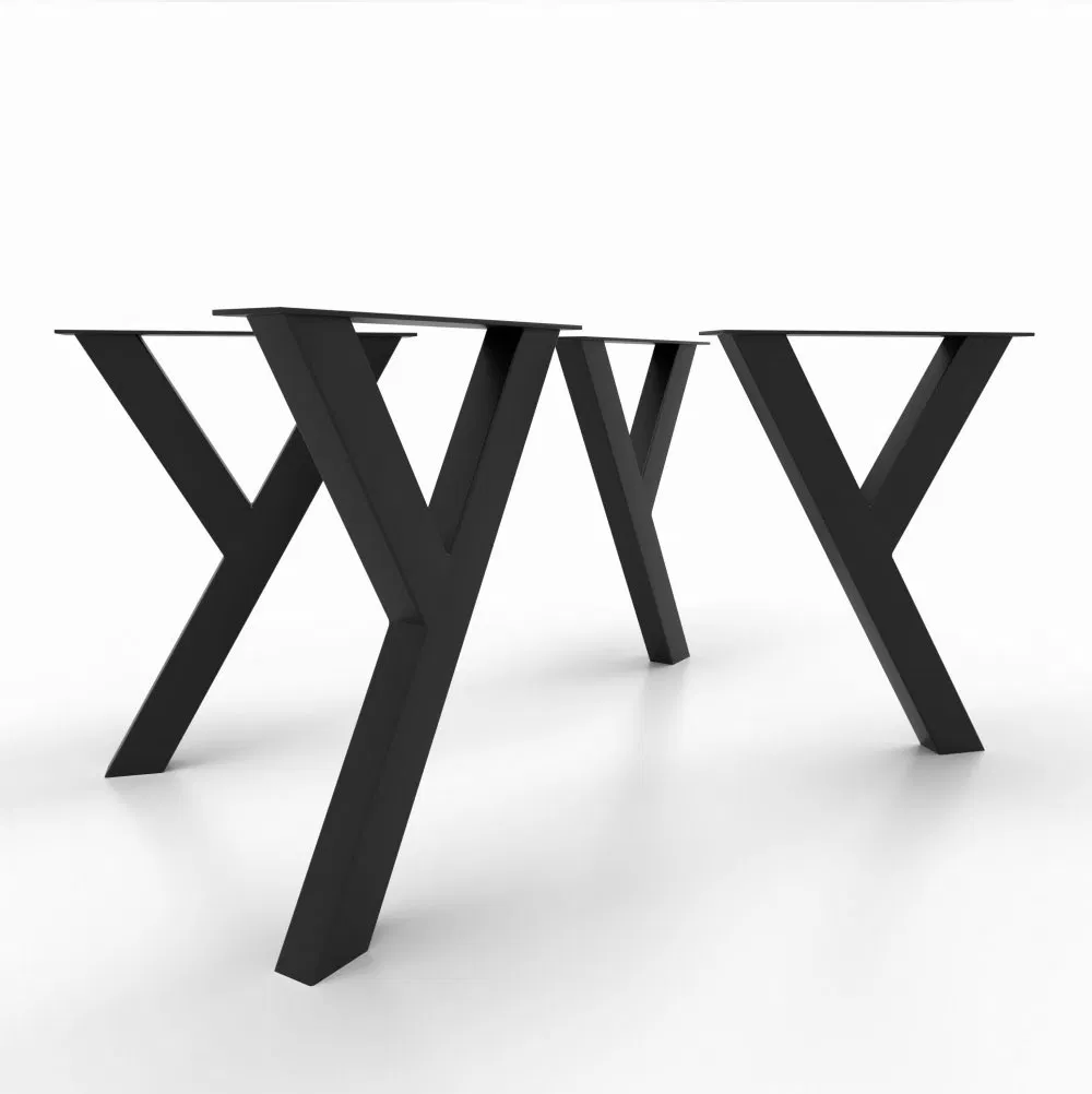 Customized Industrial Antique Vintage Frames Metal Y Table Legs