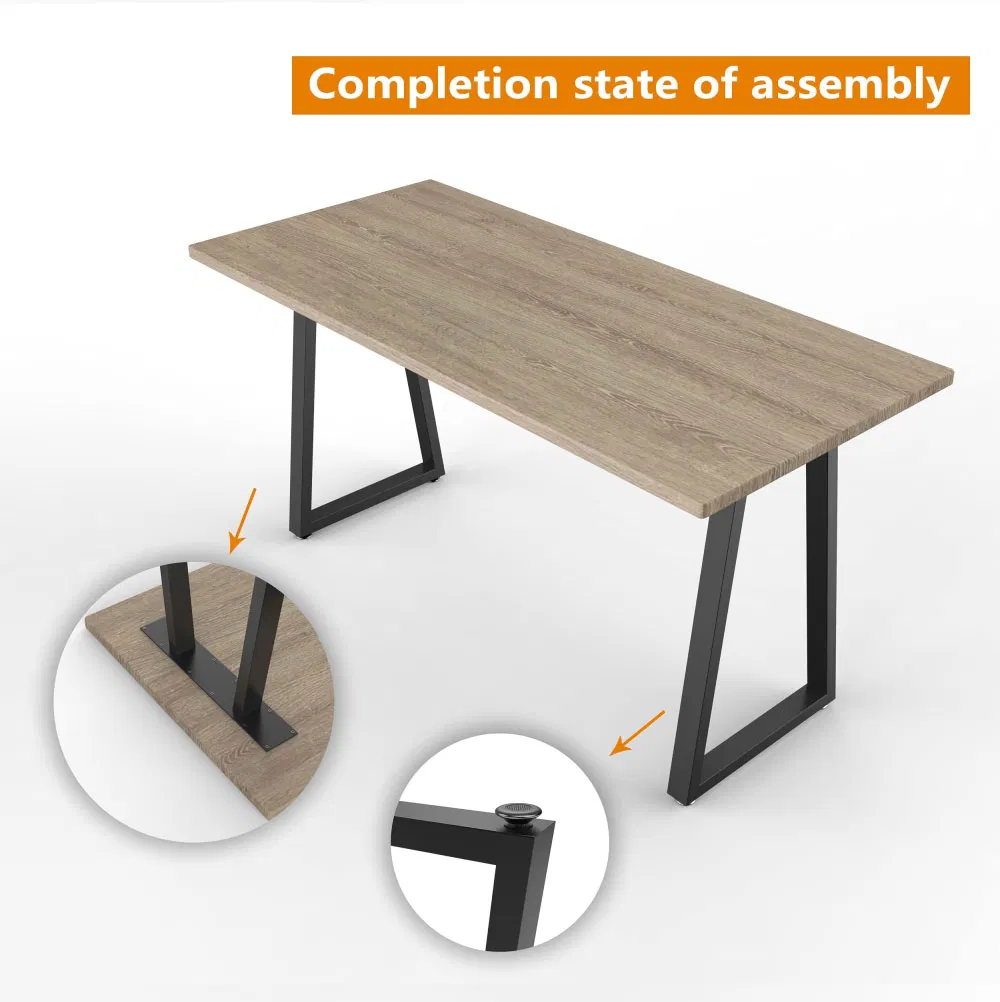 Industrial Cast Iron Steel Frame X Shape Desk Furniture Metal Table Legs