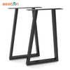 Industrial Cast Iron Steel Frame X Shape Desk Furniture Metal Table Legs