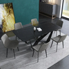Dining Restaurant Industrial Coffee Metal Steel Dining Black Table Frame