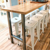 Modern Industrial Dining Restaurant Desk Table Frame
