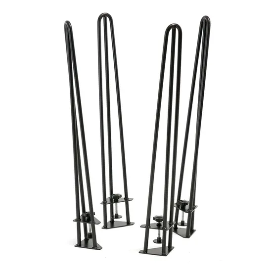 Custom Metal Dining Table Legs Industrial Cast Iron Table Legs