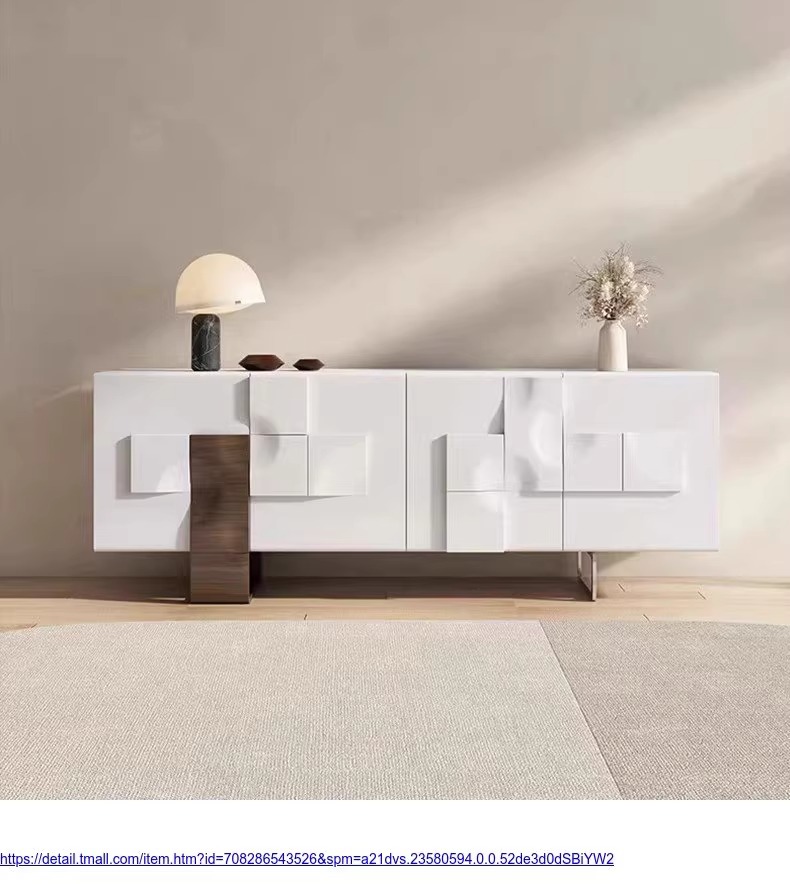 Dining Room Side Cabinet Cabinet Powered Mixing Console Wall Cabinets for Dining Room@详情7