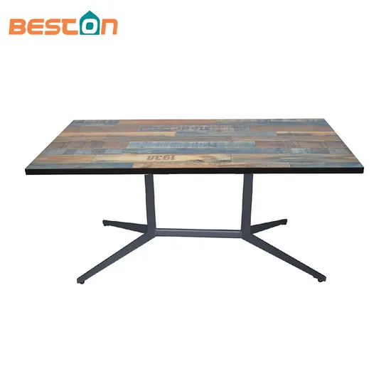 Solid Steel Table Base for Restaurant Dining Table