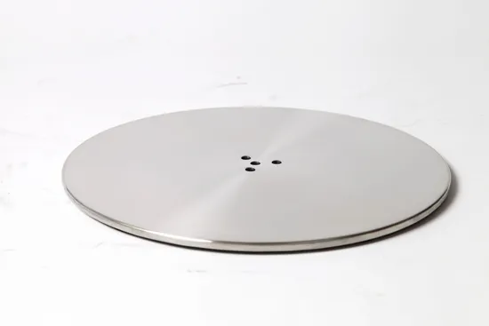 Stainless Steel Table Base for Restaurant Table with X Top Plate