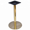 Chromed Furniture Dining Table Legs Stainless Steel Titanium Gold Round Table Base
