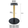 OEM Round Aluminum Metal Patio Bistro Garden Outdoor Table Base