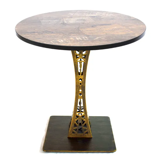 Factory Tower Base Decorative Custom Metal Table Leg
