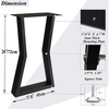 Desk Office Bench Dining Coffee Dining Furniture Metal Table Legs