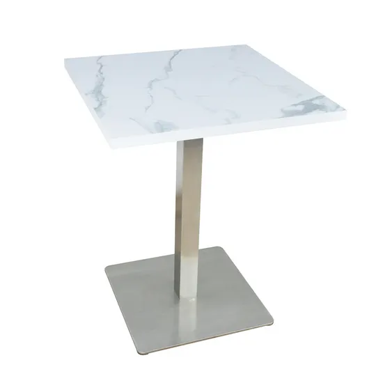 Wholesale Coffee End Table Artificial Marble Top Modern Leisure Dining Table
