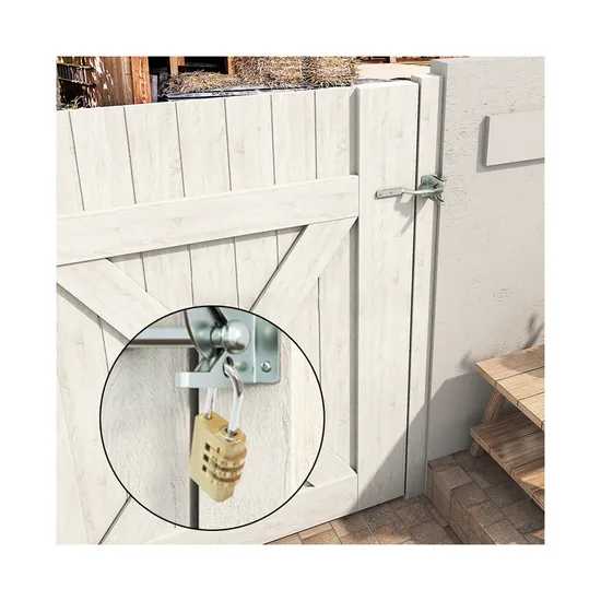 Galvanized Small Latch for Metal Wooden Door Lock with Easy Installation