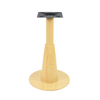 Wood Color Round Industrial Furniture Restaurant Table Legs 28 Inch for Sales