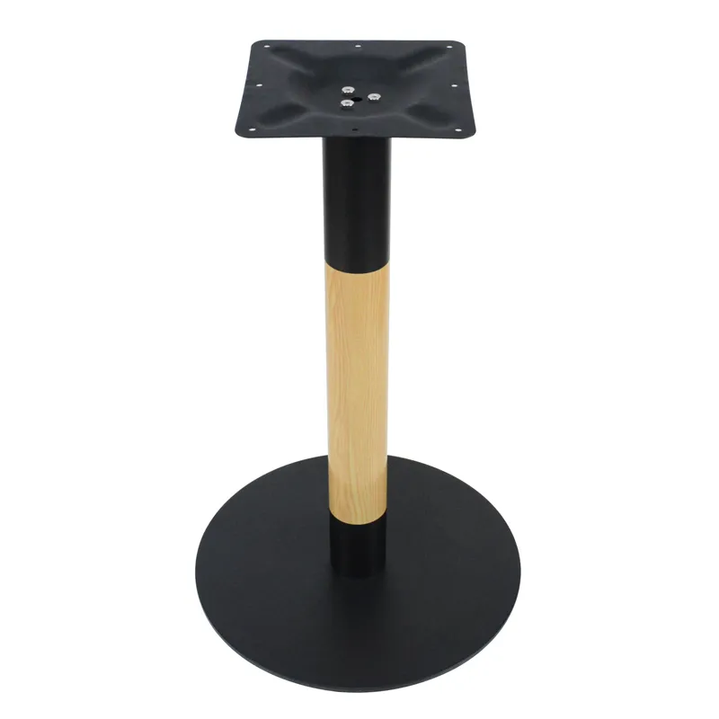 Vintage Table Bases Furniture Solid Iron Metal Leg 28 Inch Height