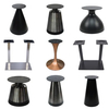 Furniture Parts Factory Custom Round Metal Coffee Table Base Pipe Table Legs