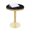 Stone Top Dining Gold Tables Base