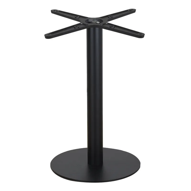 Factory Price of Black Powder Coated Iron Table Legs for Restaurant