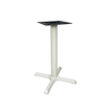 Competitive Price White Cast Iron Metal Pedestal Cross Leg Table Base