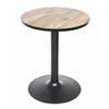 Customized Black Metal Powder Coated Iron Tulip Table Legs for Indoor Use