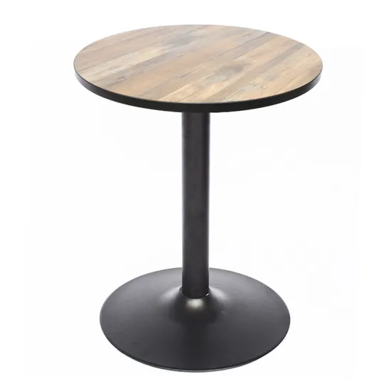 Customized Black Metal Powder Coated Iron Tulip Table Legs for Indoor Use