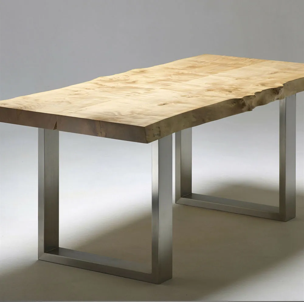 Cheap Price Steel Metal T Shape Stainless Steel Dining Table Legs