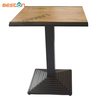 Wholesale Hot Selling Furniture Square Top Black Iron Dining Table Base