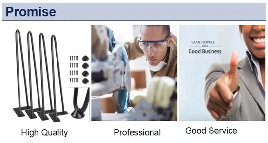 Furniture Black Powder Coated Iron Tulip Table Base for Marble Tops