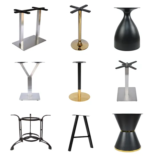 Favourable Priced Metal Furniture Dinner Tulip Table Base for Factory Direct Sale