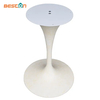 Newest White Iron Dining Trumpet Table Base