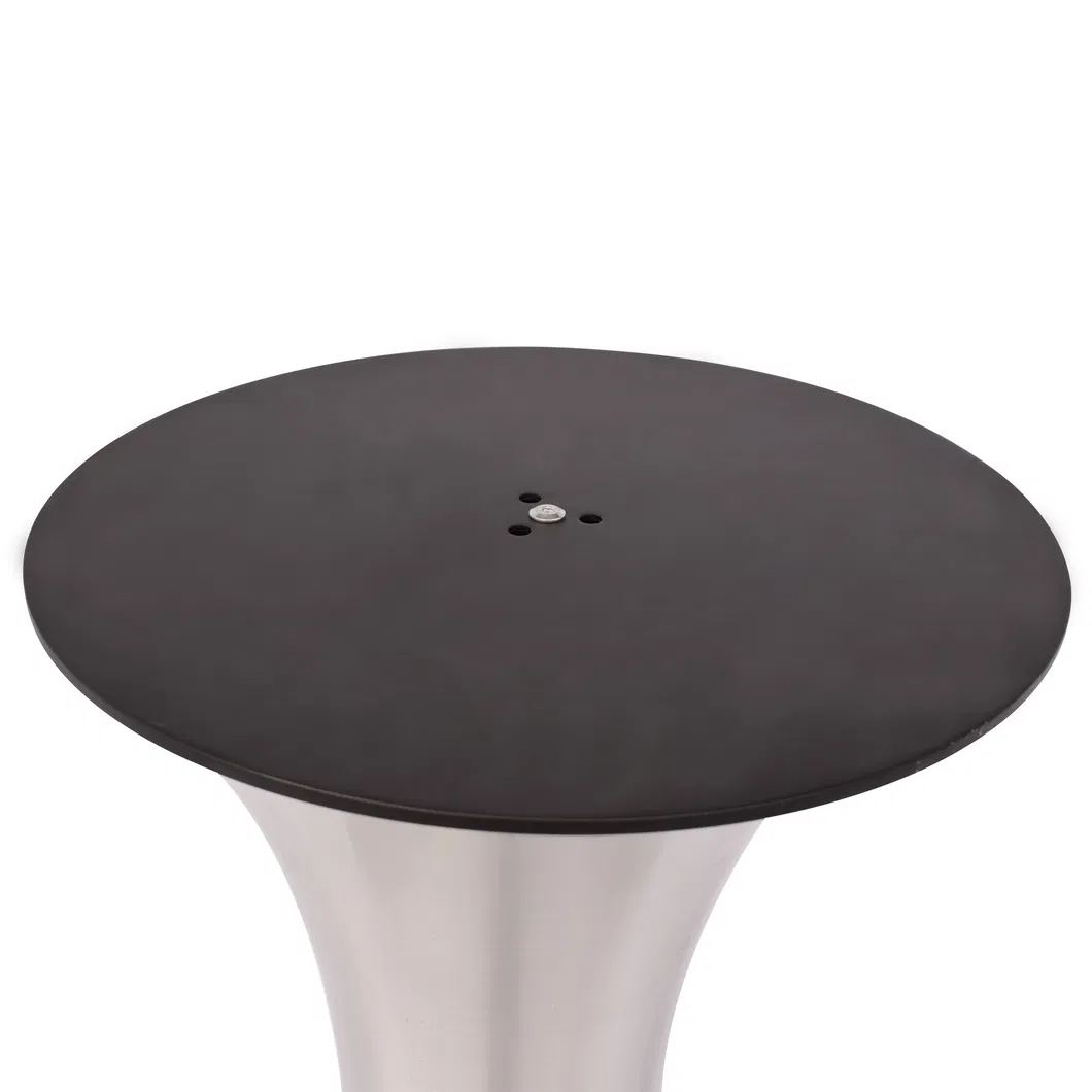 Aluminum Alloy Tulip Table Legs Custom Round Base Dining Table Leg