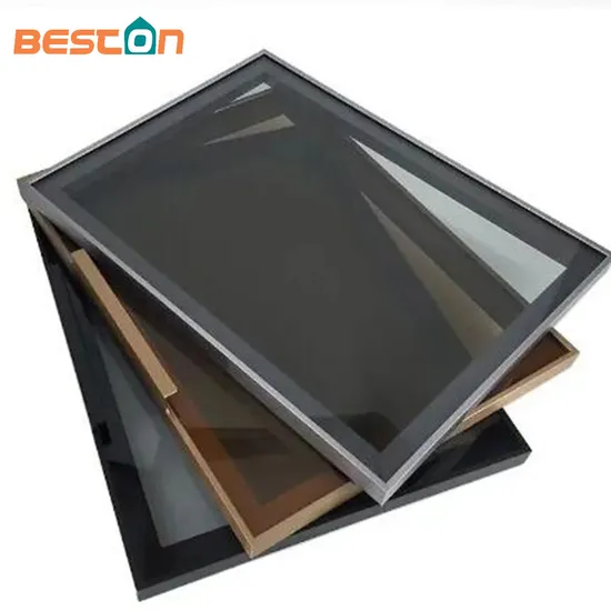 Black Metal Frame Door with Glass for Cabinet Closet Element Design Oak Furniture Rustic Tall Aluminum Profile for Wardrobe Hinged Swing Rebound Double Doors