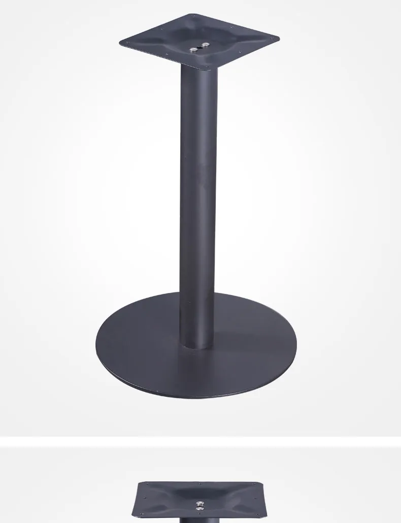 Round Marble Glass Furniture Restaurant Coffee Steel Tulip Crank Metal Table Base