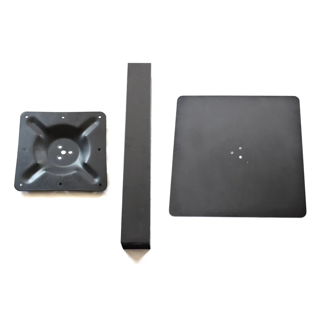 Polished &amp; Brushed Stainless Steel Iron Table Legs Table Base for Granite Tops