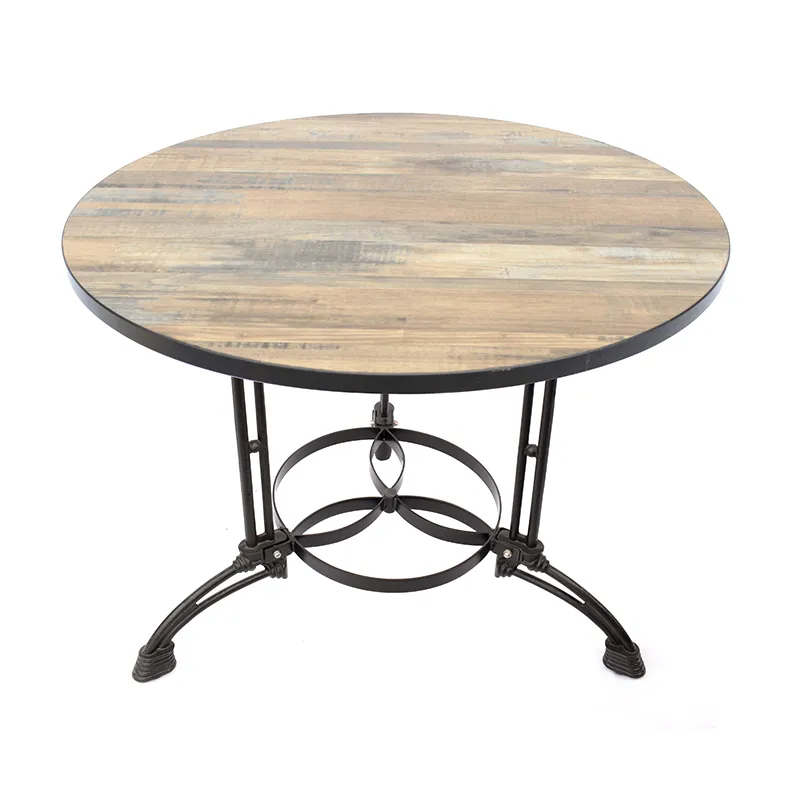 Antique Ornamental Wourght Cast Iron Table Legs for Restaurant Diner Table