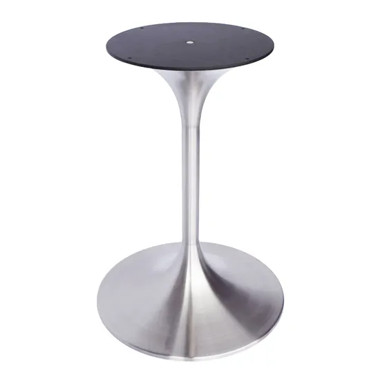Tulip Table Base /Stand 316#Stainless Steel Scratch Resistant Metal Table Base