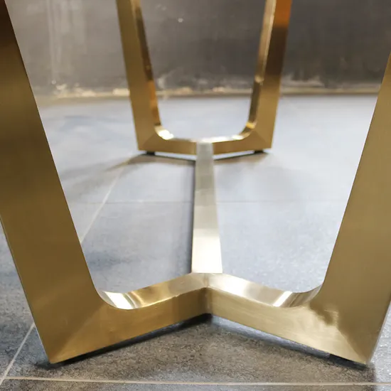 Dining Restaurant Desk Feet Industrial Coffee Metal Stainless Steel Dining Table Frame