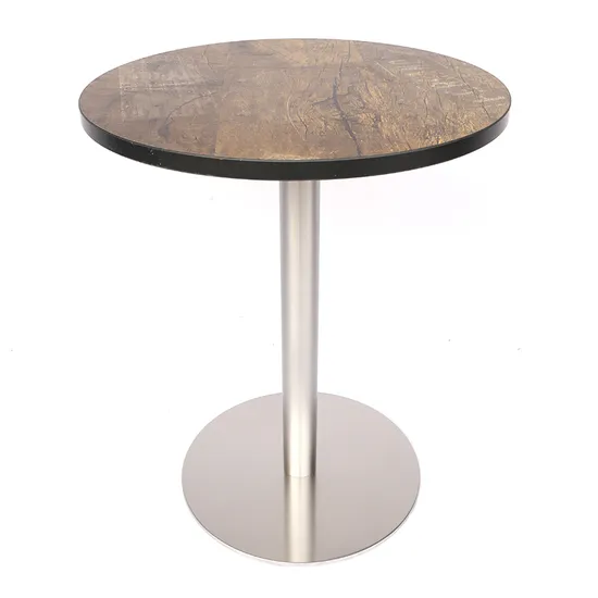Modern Furniture Factory Stainless Steel Bar Round Table Base