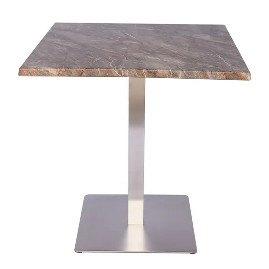 Furniture Accessories Stainless Steel Dining Table Base Modern for Glass