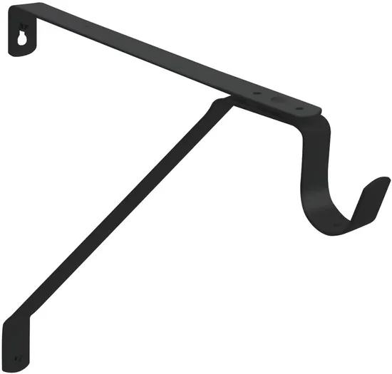 Black Metal Angle Iron Shelf Bracket Best Shelf Brackets