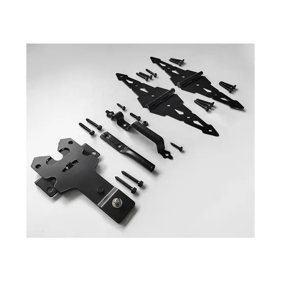 Fence Hardware SS304 PVC/Wooden Gate Hinge and Latch for Garden Courtyard Door