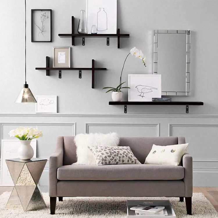 Shelf Brackets Heavy Duty Black Shelves Brackets Steel L Corner Brace